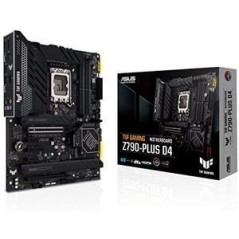 ASUS TUF GAMING Z790-PLUS D4 ATX LGA1700 Motherboard - Unleash Ultimate Performance & Stability for Gamers!